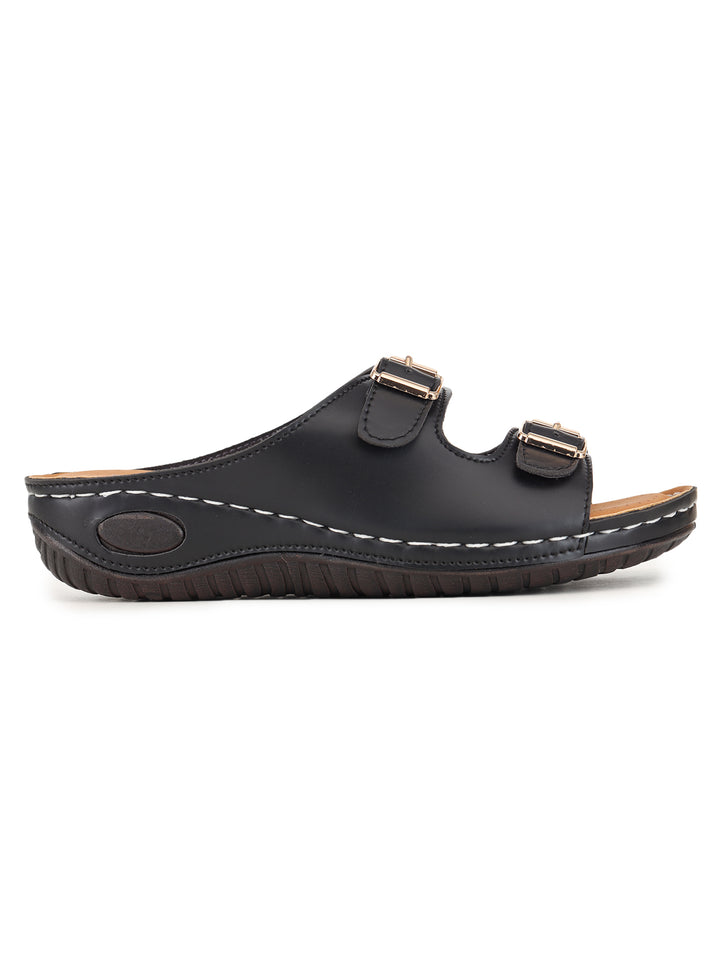 Shezone Black Women Flats