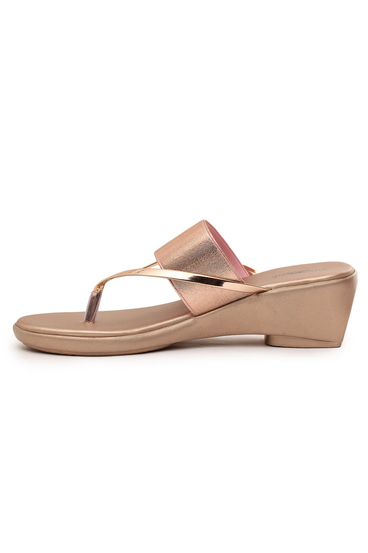 Shezone Women Rose Gold Heels