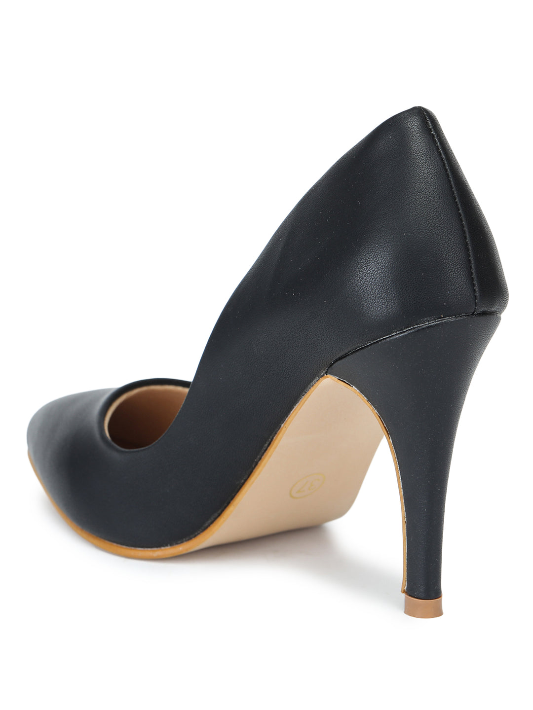 Shezone Women Black Heels