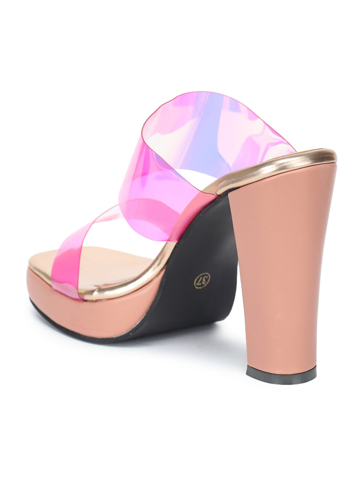 Shezone Women Pink Heels