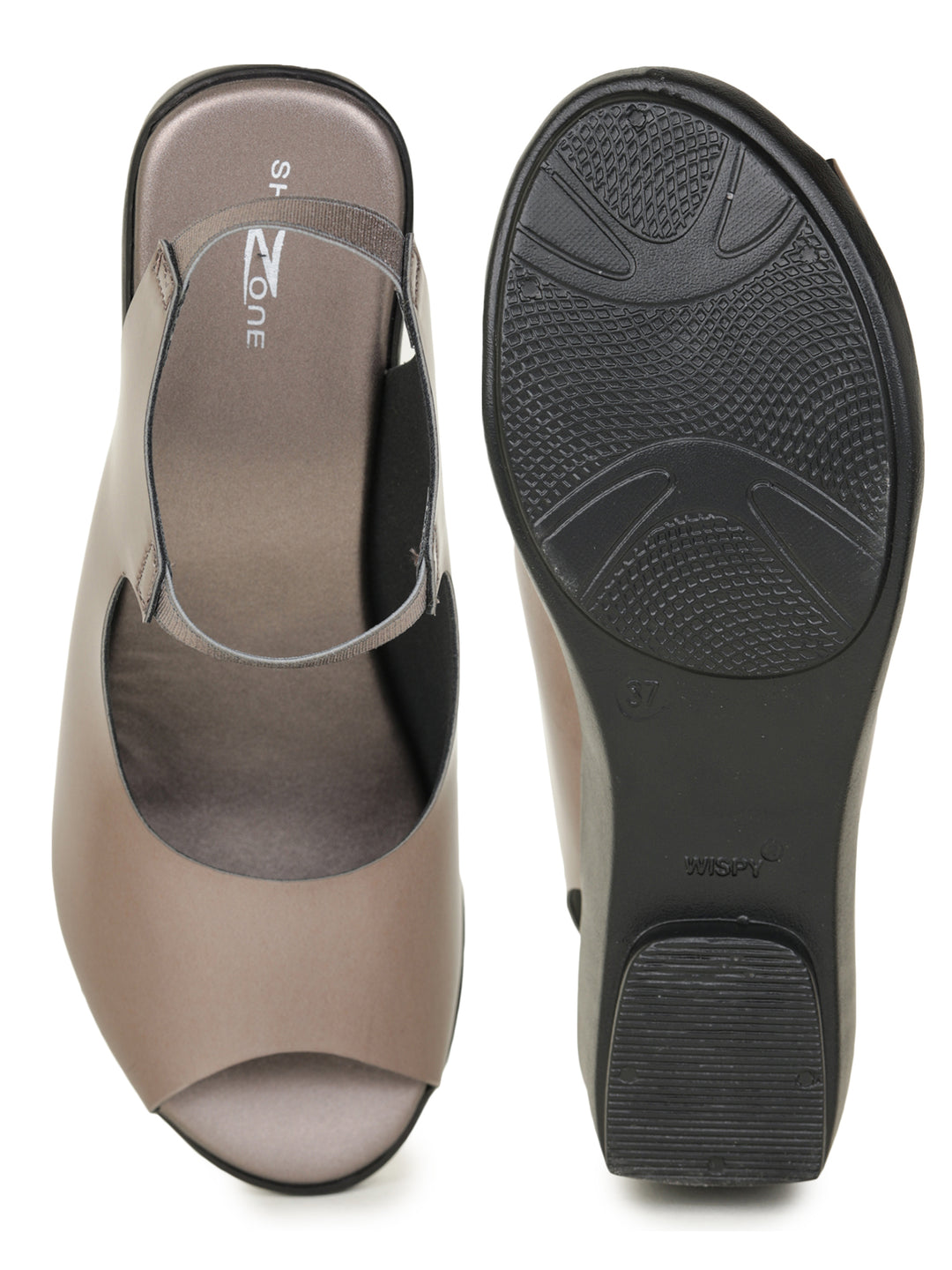 Shezone Grey Women Heels
