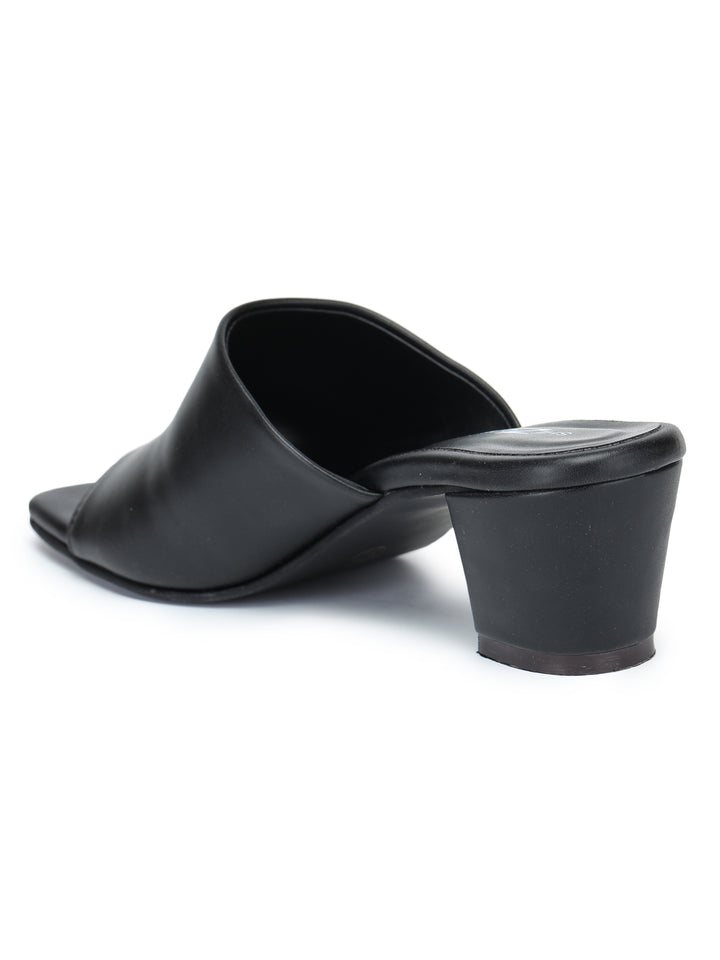 Shezone Women Black Heels
