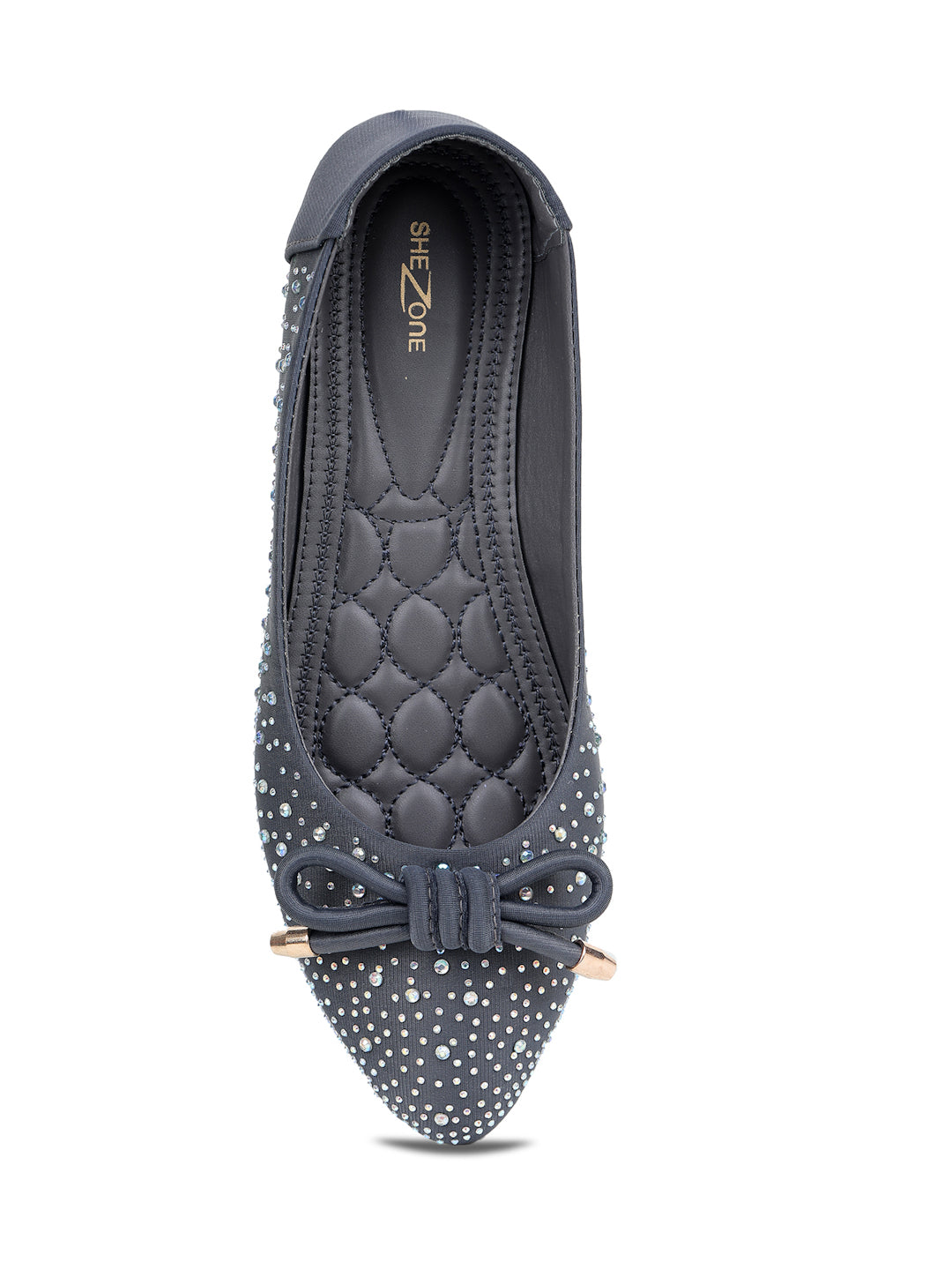 Shezone Grey Women Flats