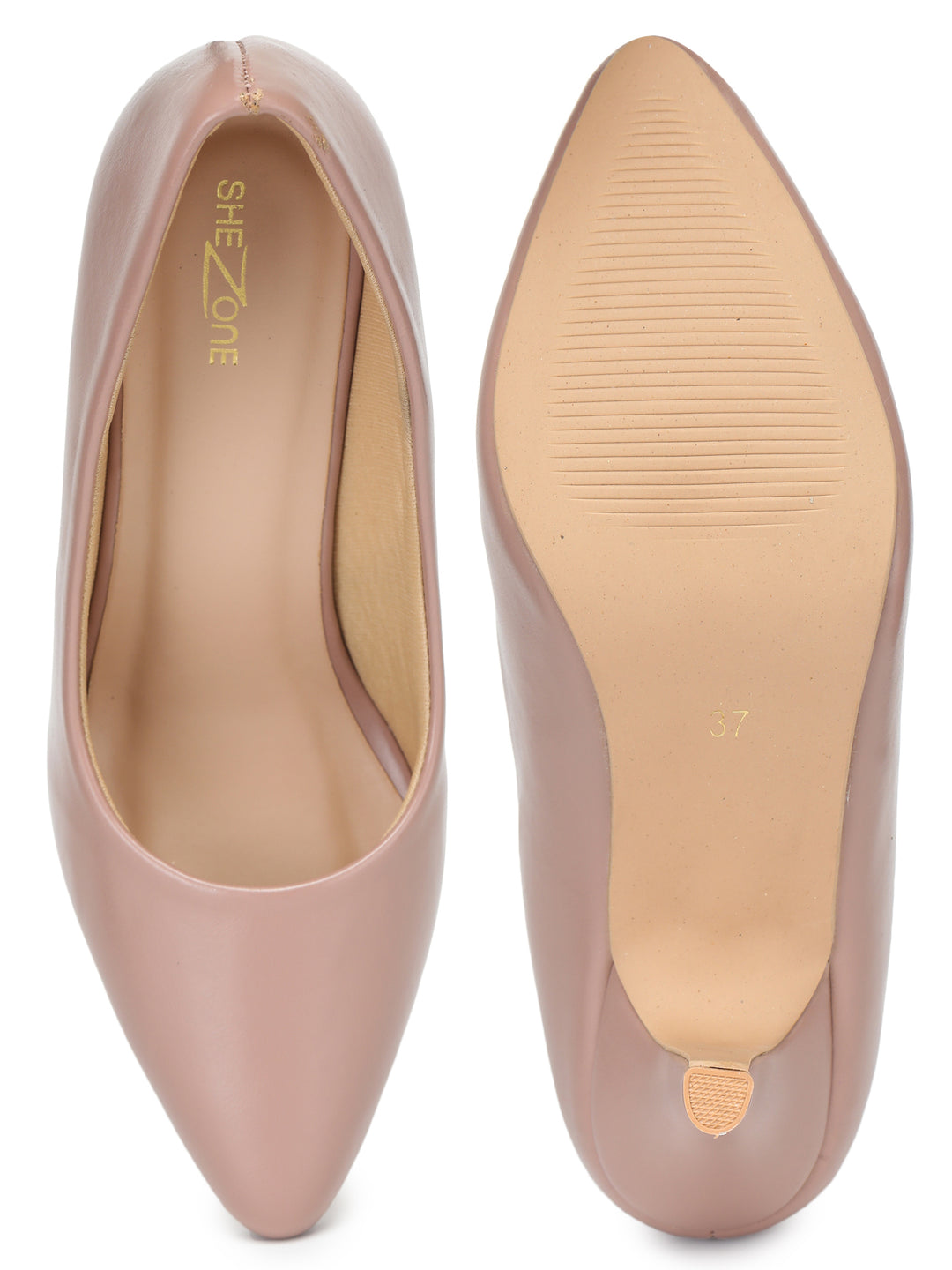 Shezone Women Peach Heels