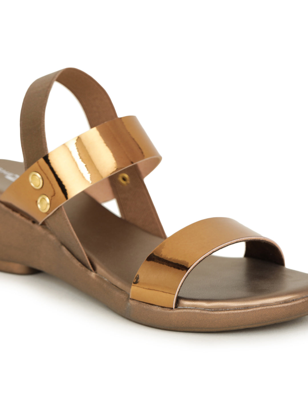Shezone Copper Women Heels