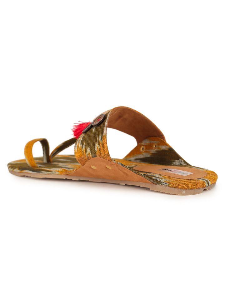 Shezone Mustard Women Flats