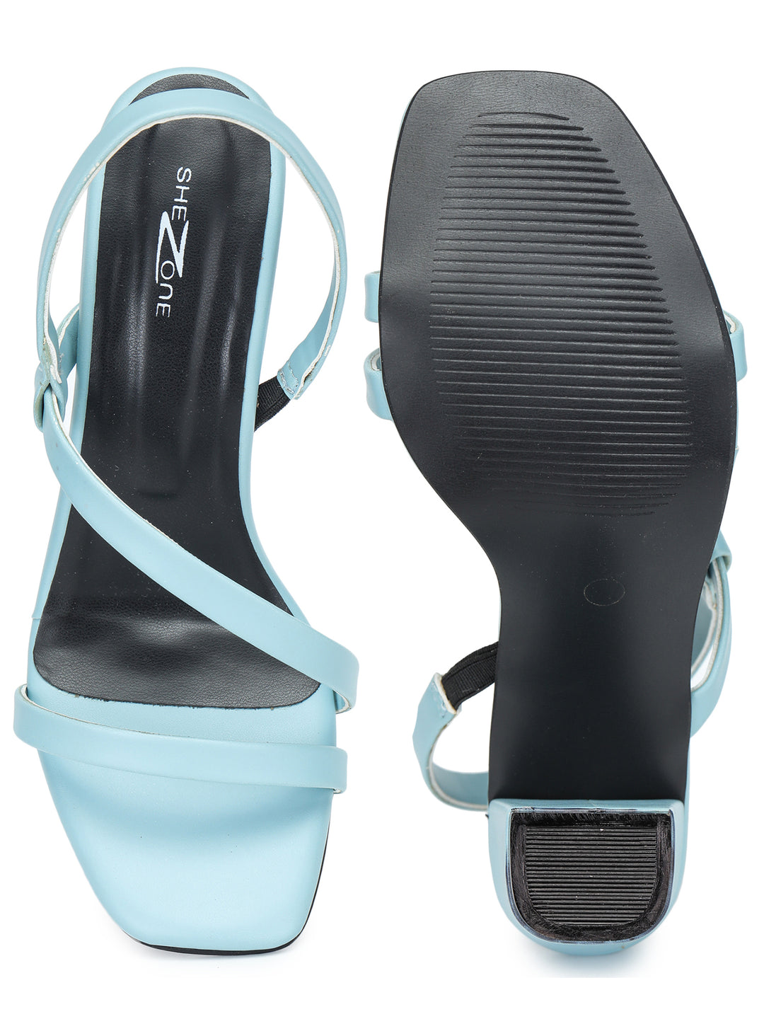 Shezone Women Blue Heels