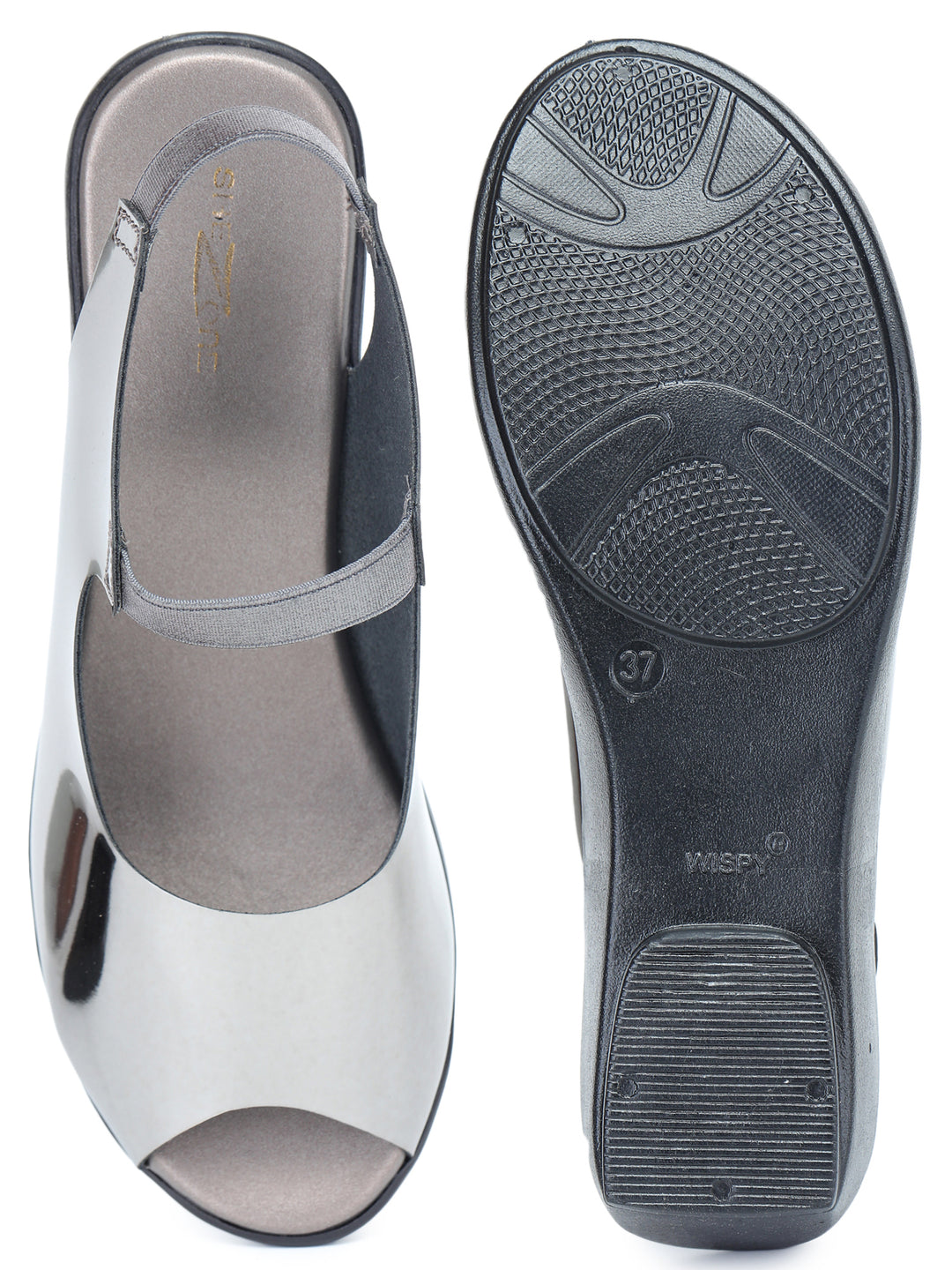 Shezone Women Grey Heels