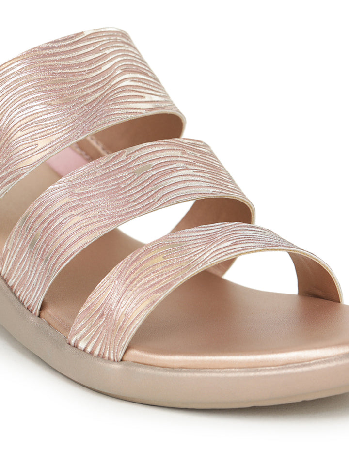 Shezone Rose Gold Women Heels