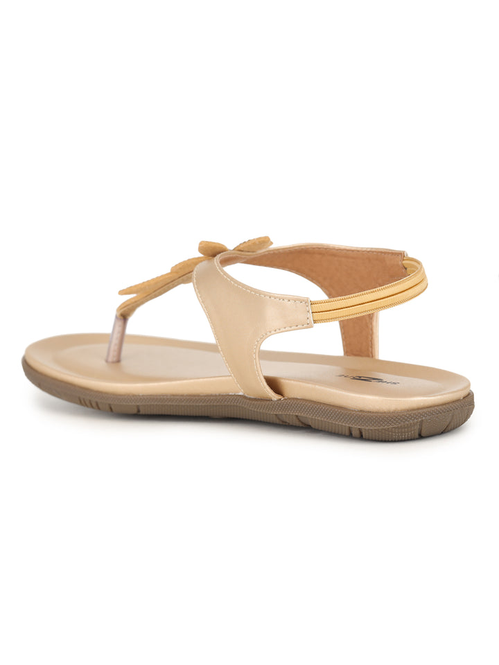 Shezone Women Gold Flats