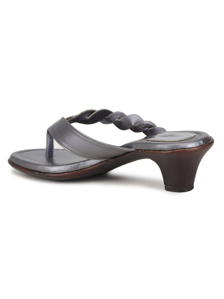 Shezone Grey Women Heels