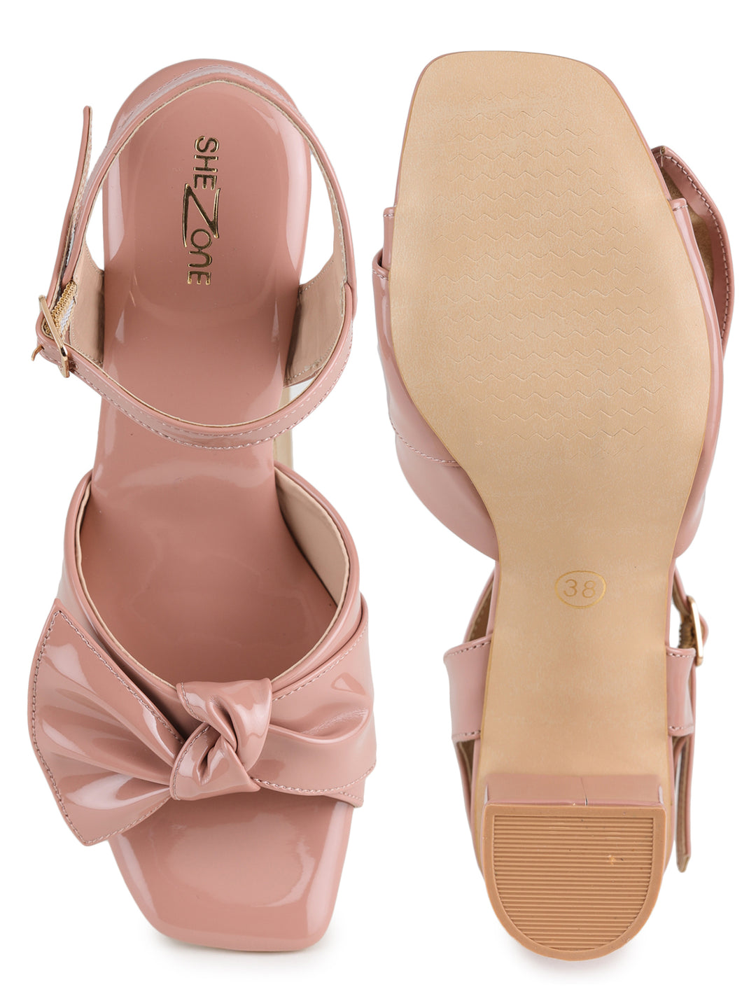 Shezone Peach Women Heels