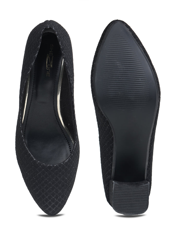 Shezone  Black Women Heels