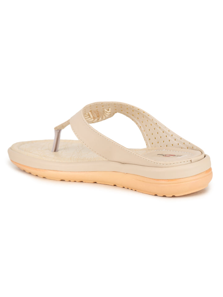Shezone Women Cream Flats