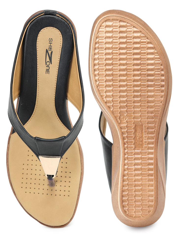 Shezone Women Black Heels