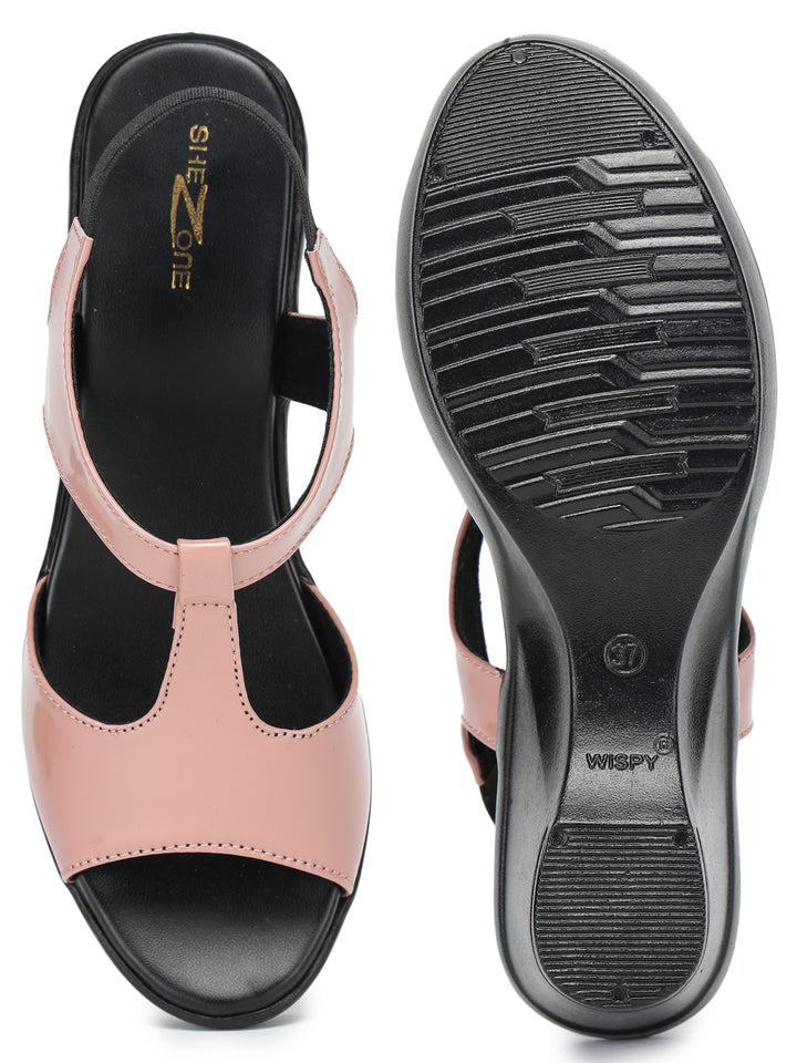 Shezone Women Peach Heels