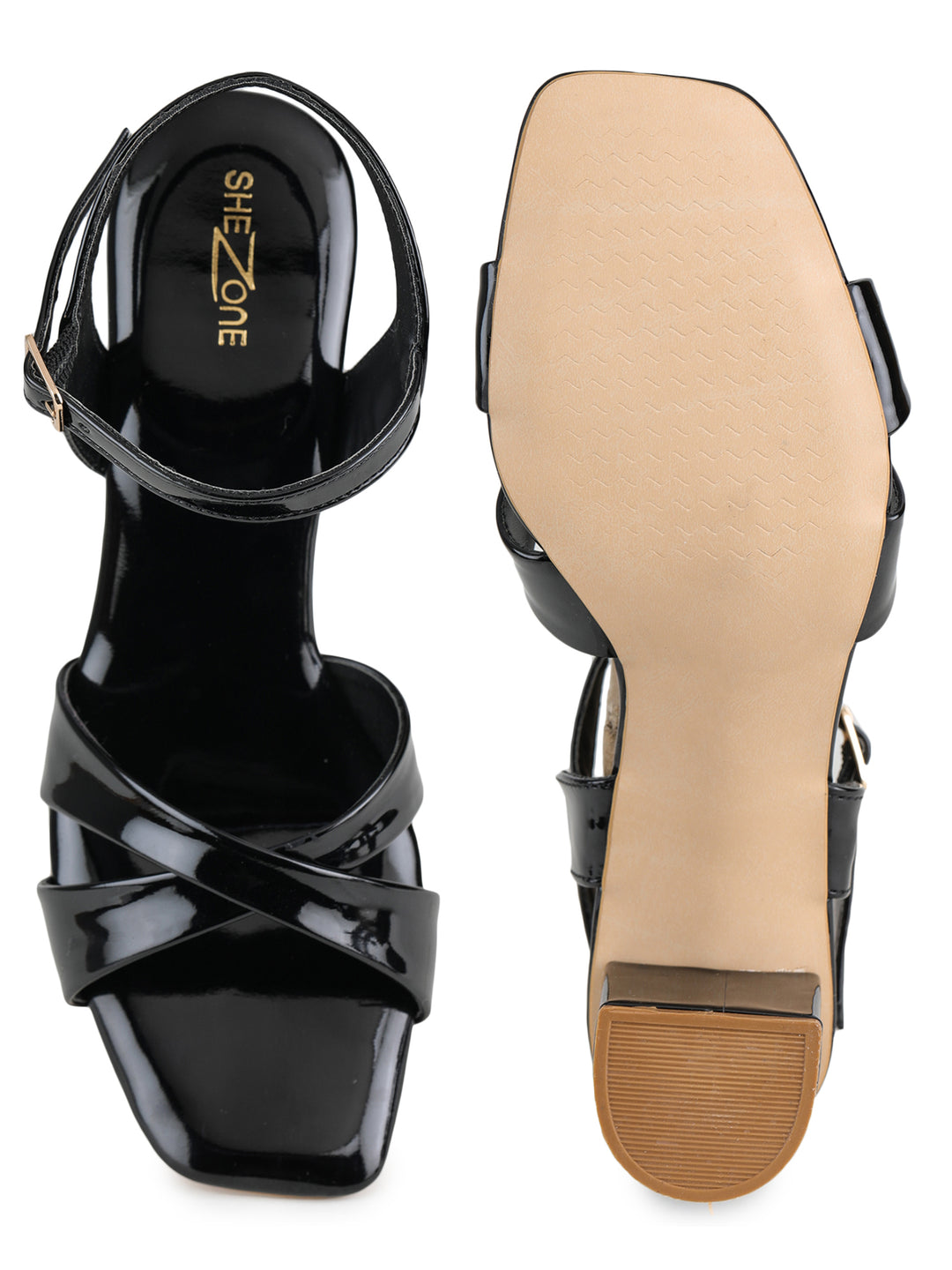 Shezone Black Women Heels