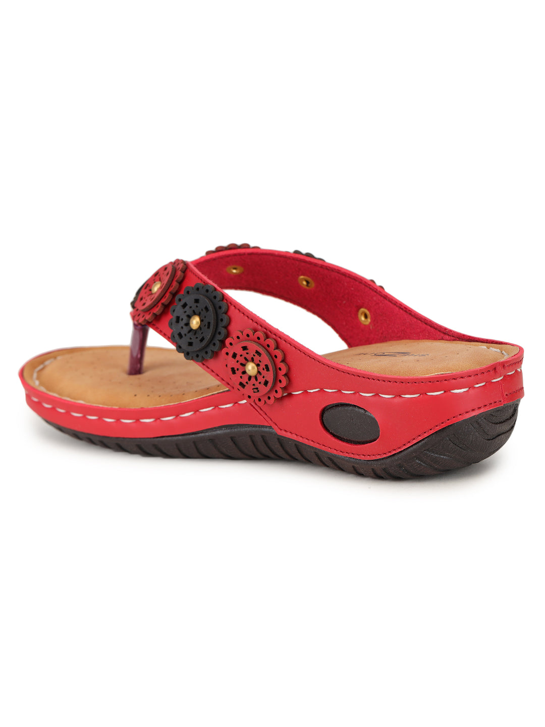 Shezone Red Women Flats