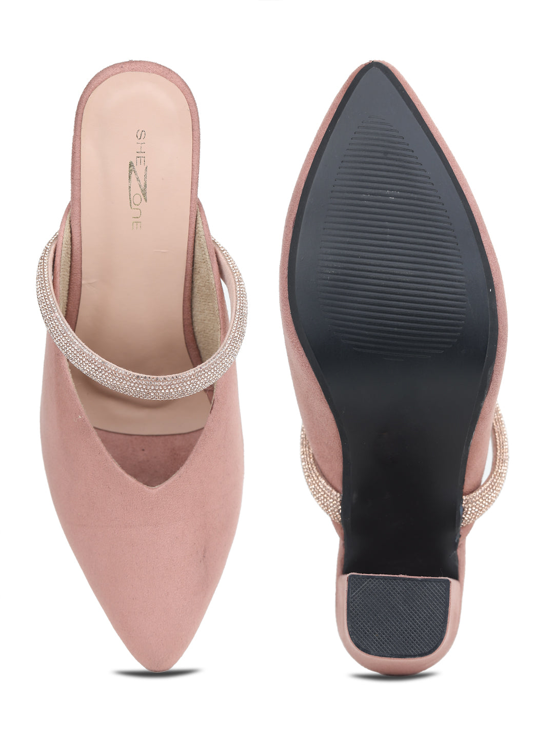Shezone Peach Women Heels