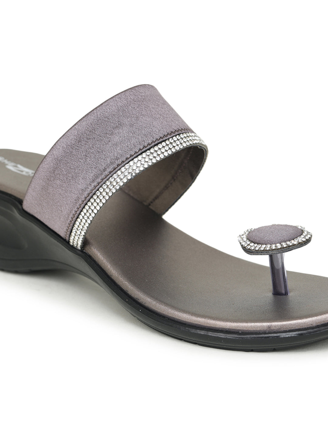 Shezone Grey Women Heels