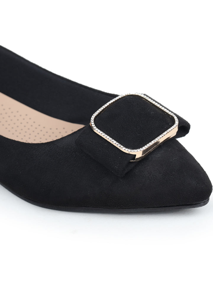 Shezone Black Women Flats