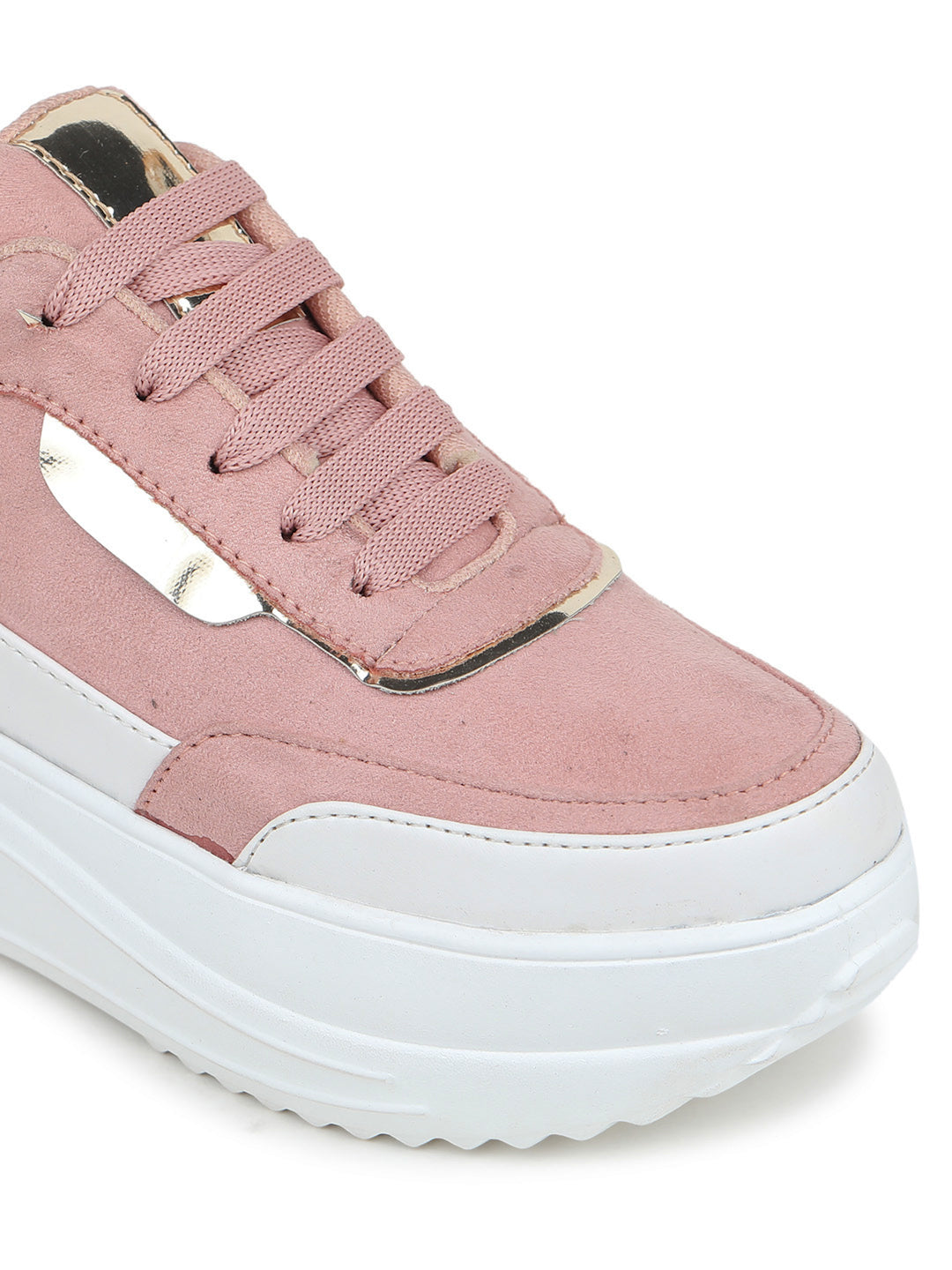 Shezone Women Peach Casual Shoes
