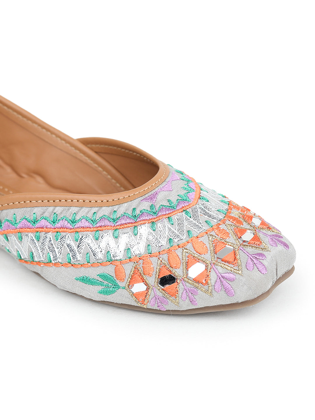Shezone Grey Women Flats