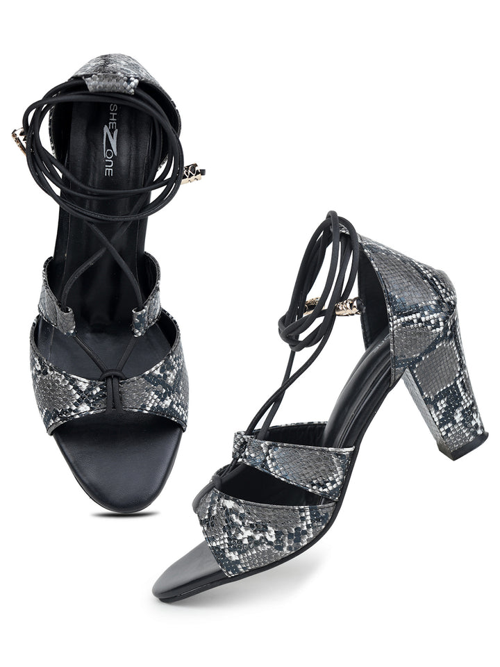 Shezone Black Women Heels