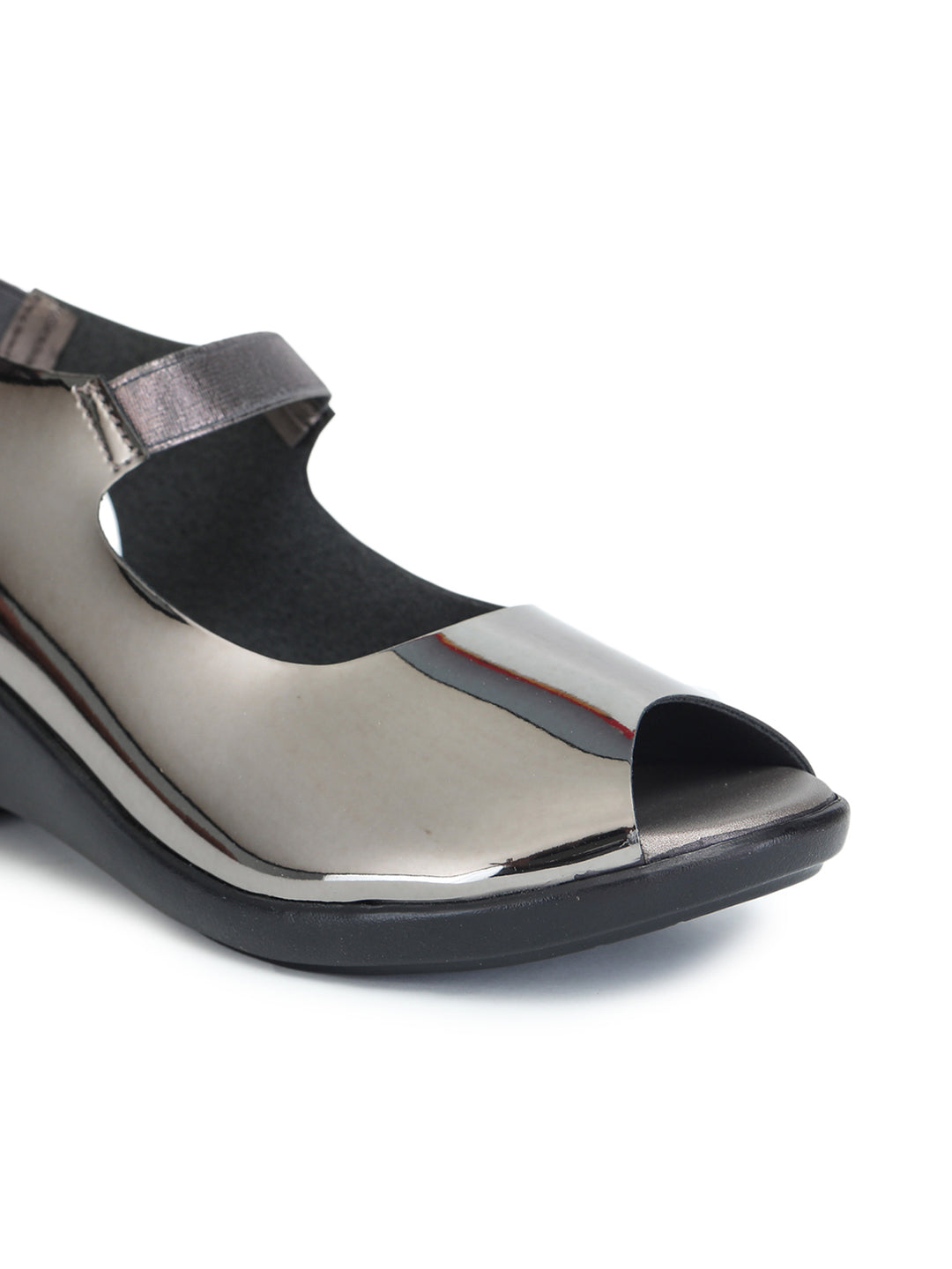 Shezone Women Grey Heels