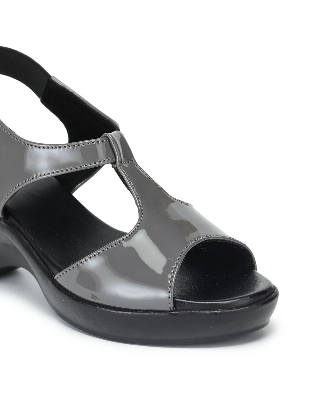 Shezone Women Grey Heels
