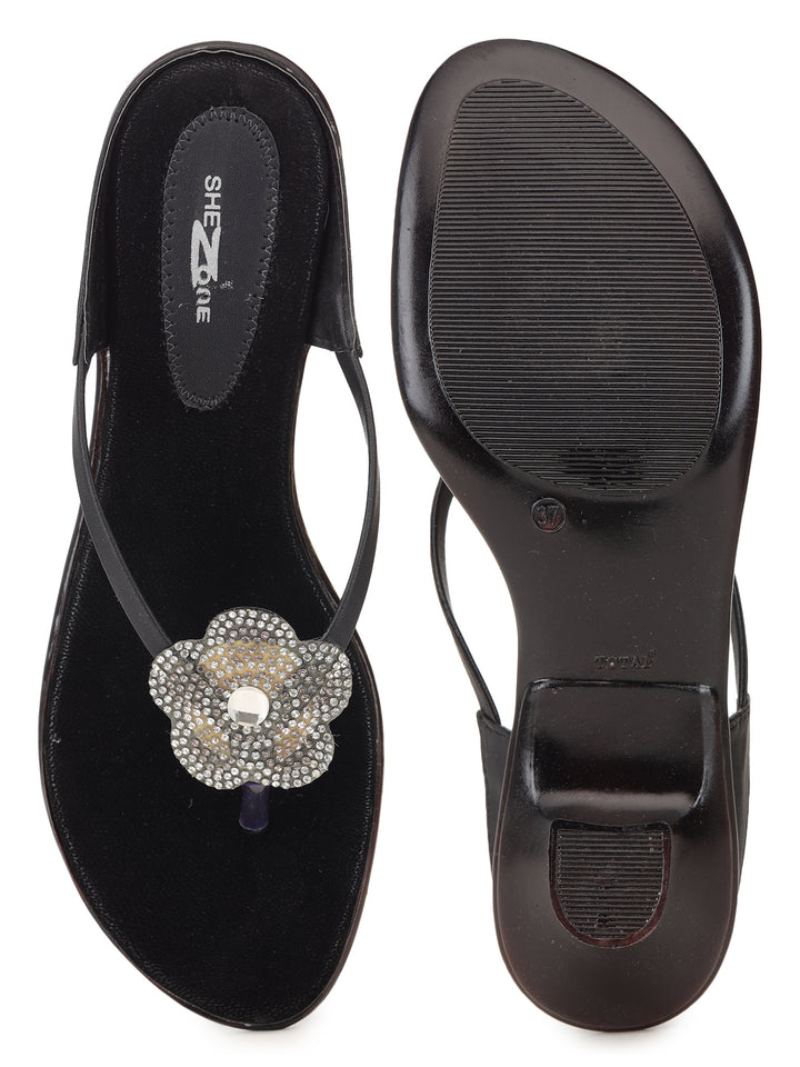 Shezone Black Women Heels