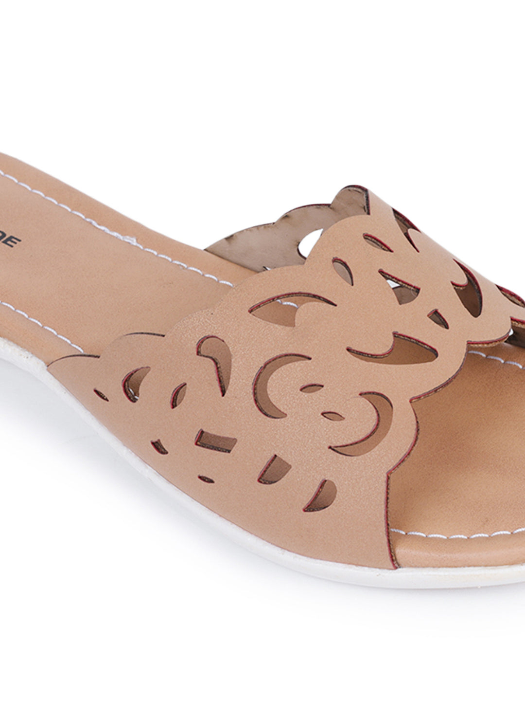 Shezone Beige Women Flats