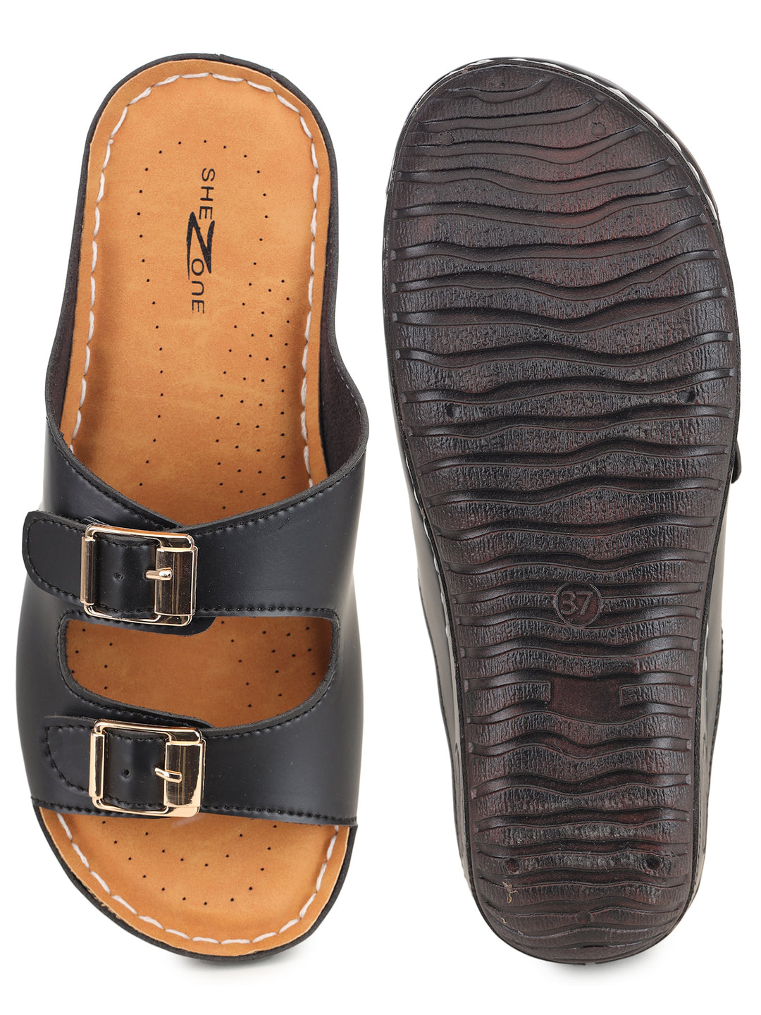 Shezone Black Women Flats