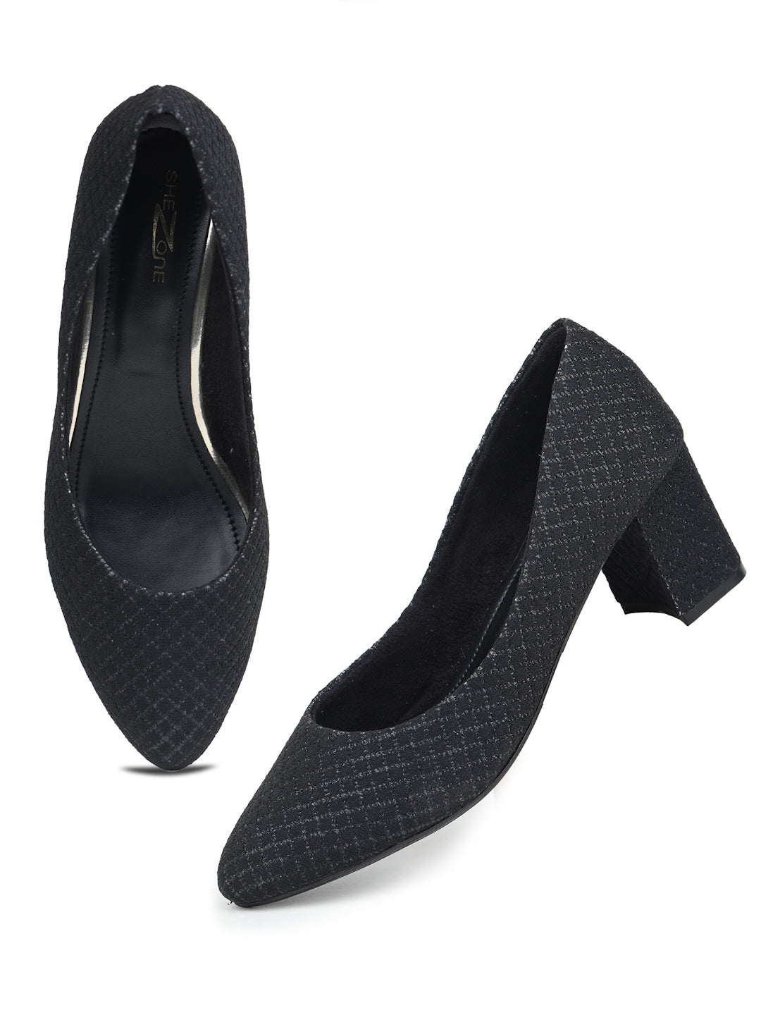 Shezone  Black Women Heels