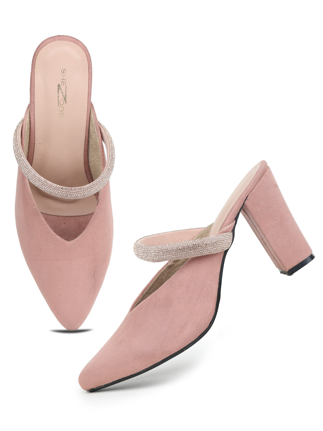 Shezone Peach Women Heels