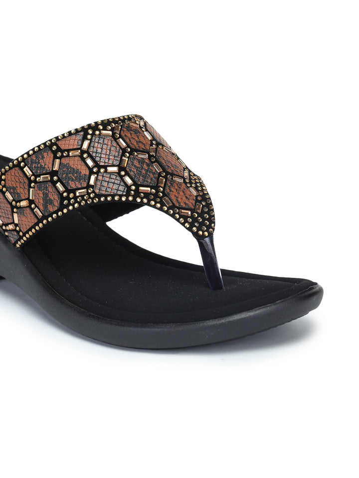 Shezone Women Copper Heels