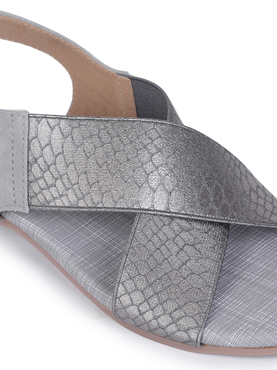 Shezone Grey Women Flats