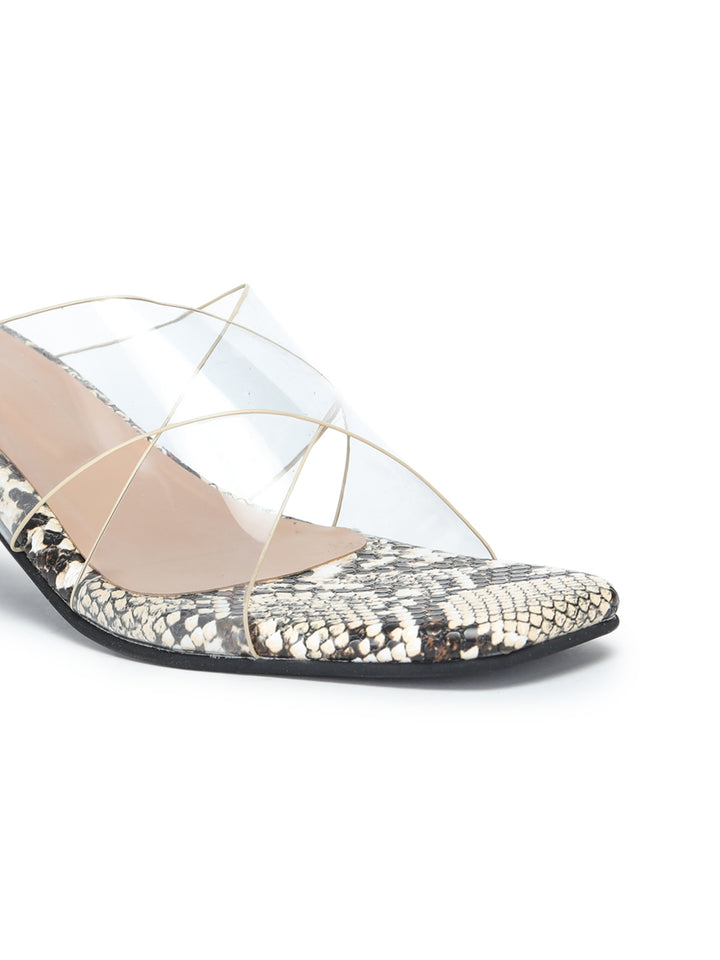 Shezone Women Cream Heels