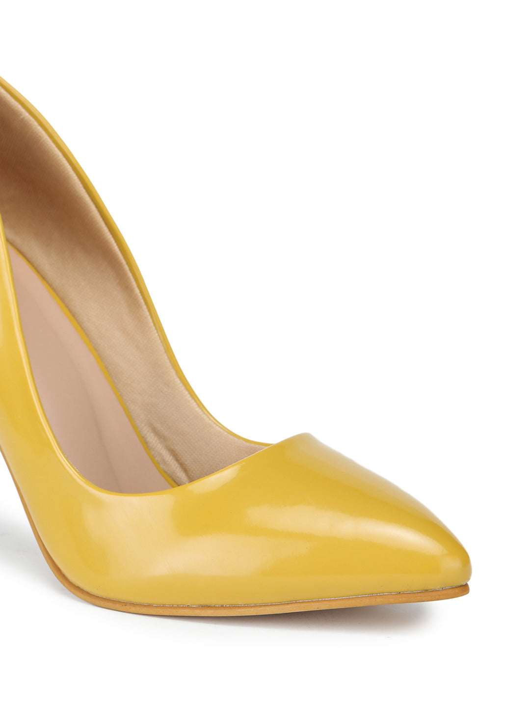 Shezone Women Mustard Heels