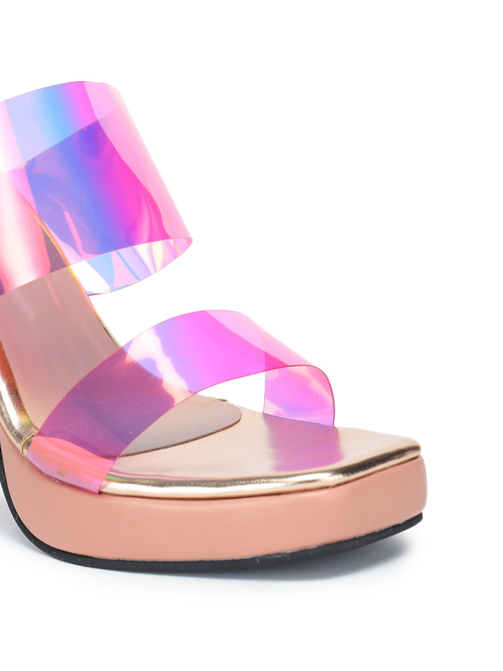 Shezone Women Pink Heels