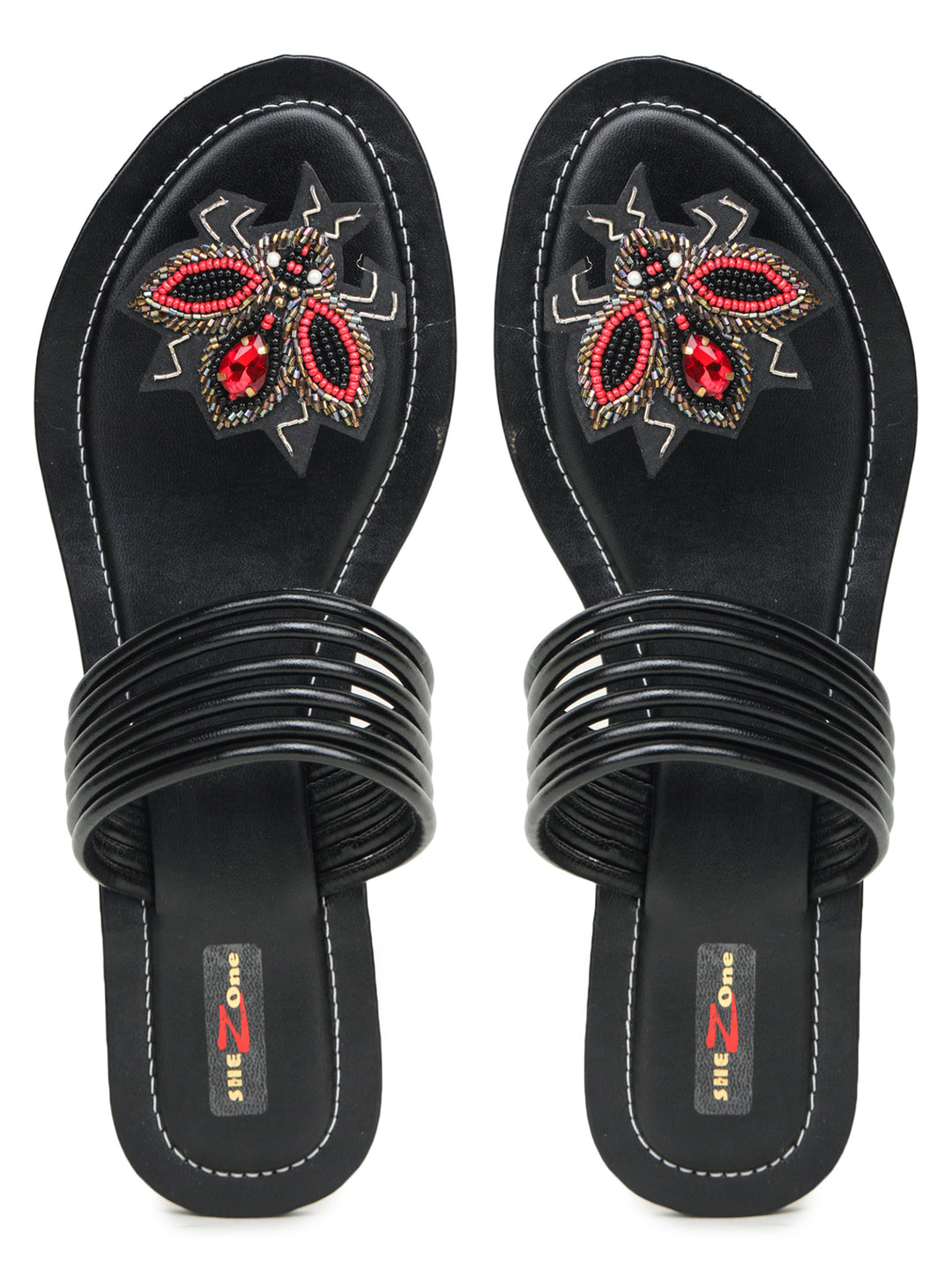 Shezone Black Women Flats