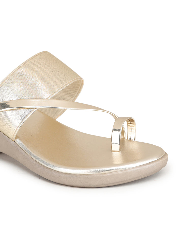 Shezone Women Gold Heels