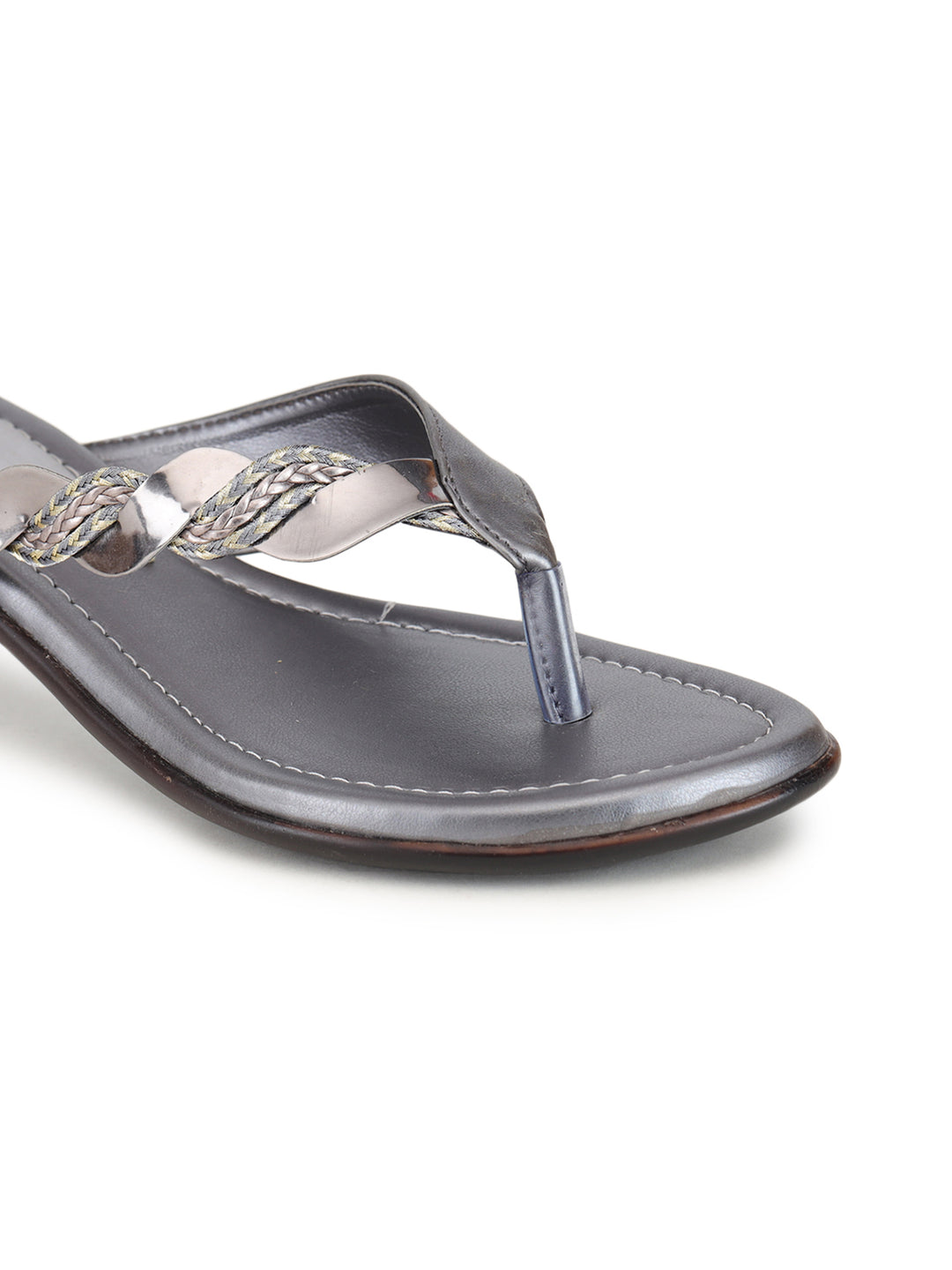 Shezone Grey Women Heels