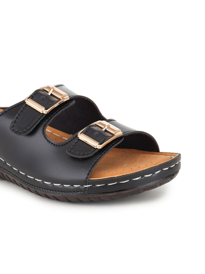 Shezone Black Women Flats