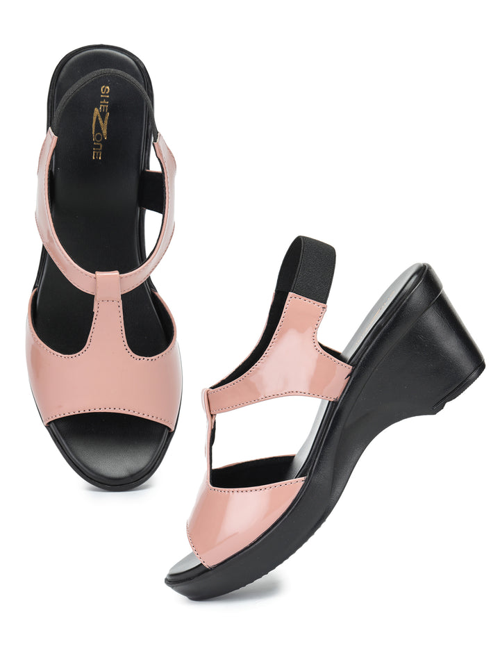 Shezone Women Peach Heels
