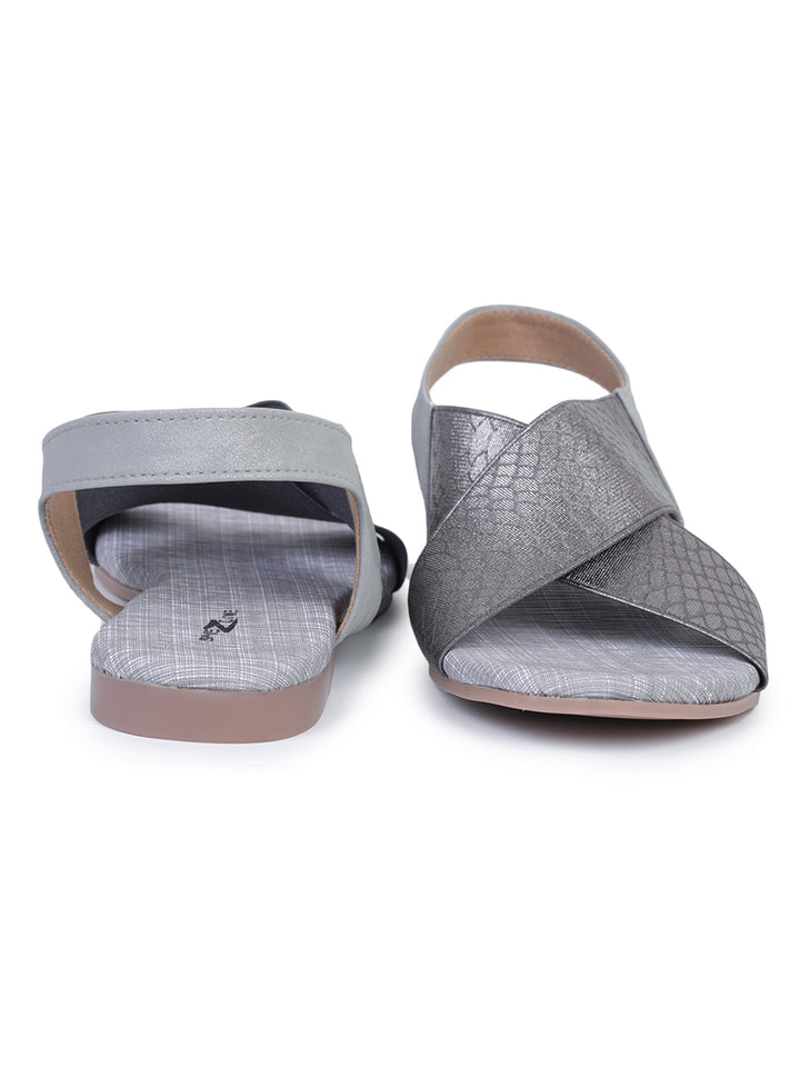 Shezone Grey Women Flats