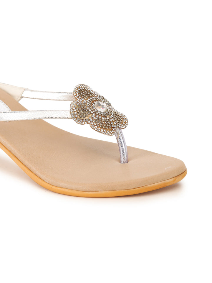 Shezone White Women Heels