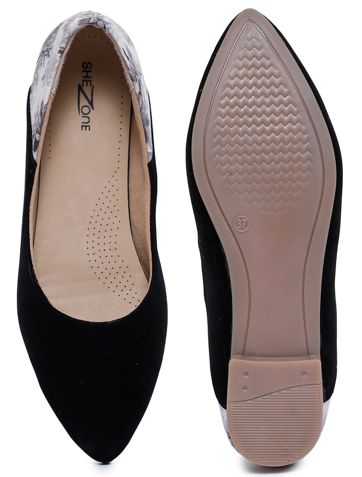 Shezone Black Women Flats
