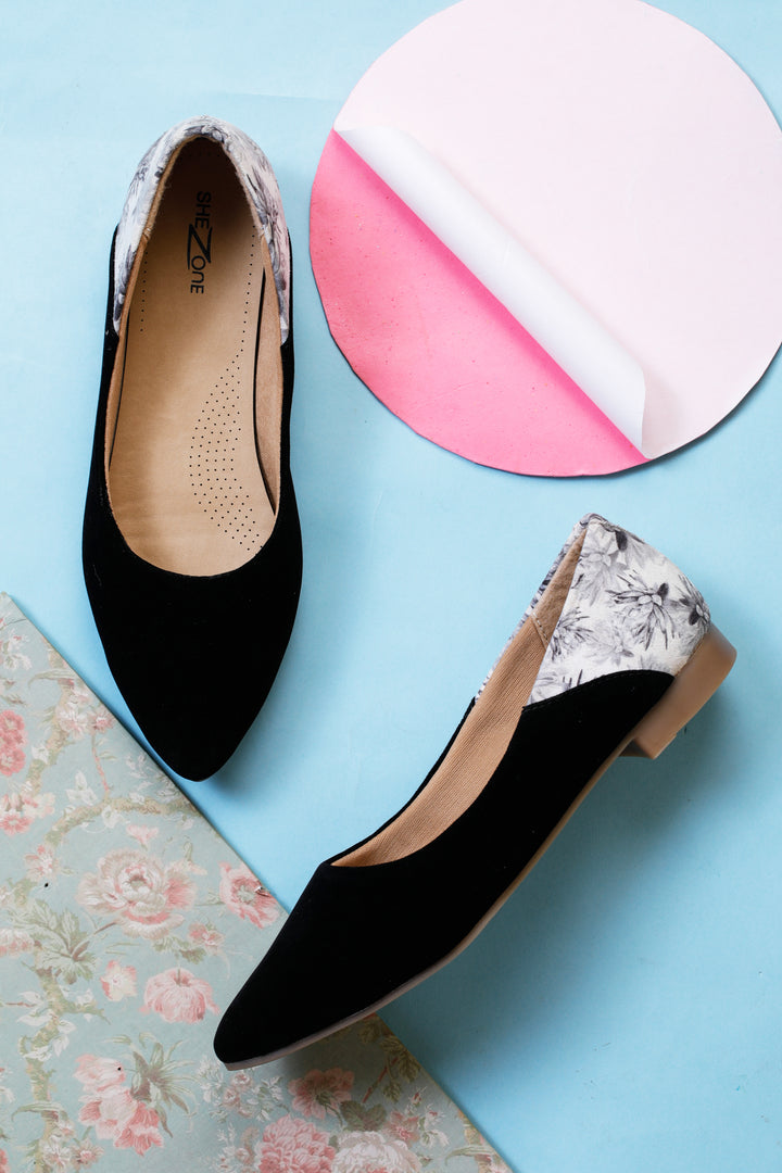 Shezone Black Women Flats