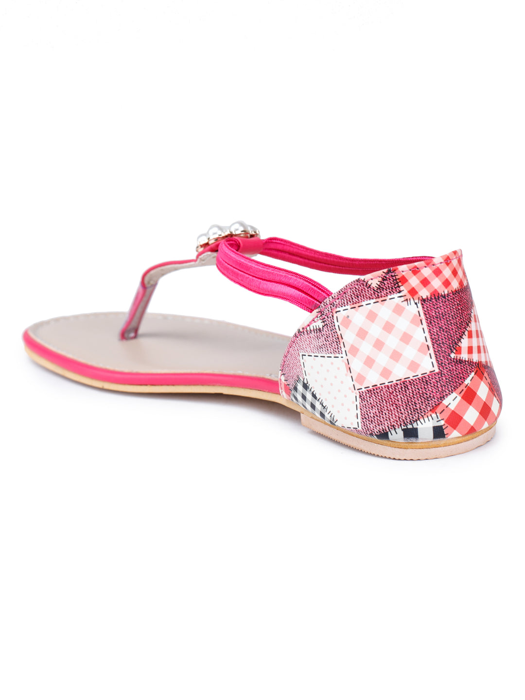 Shezone Pink Women Flats